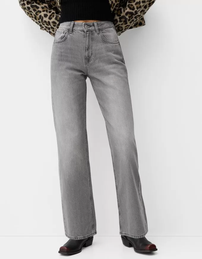 Vaqueros anchos de los 90 Dark grey