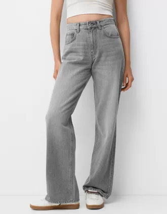 Vaqueros anchos de los 90 Dark grey