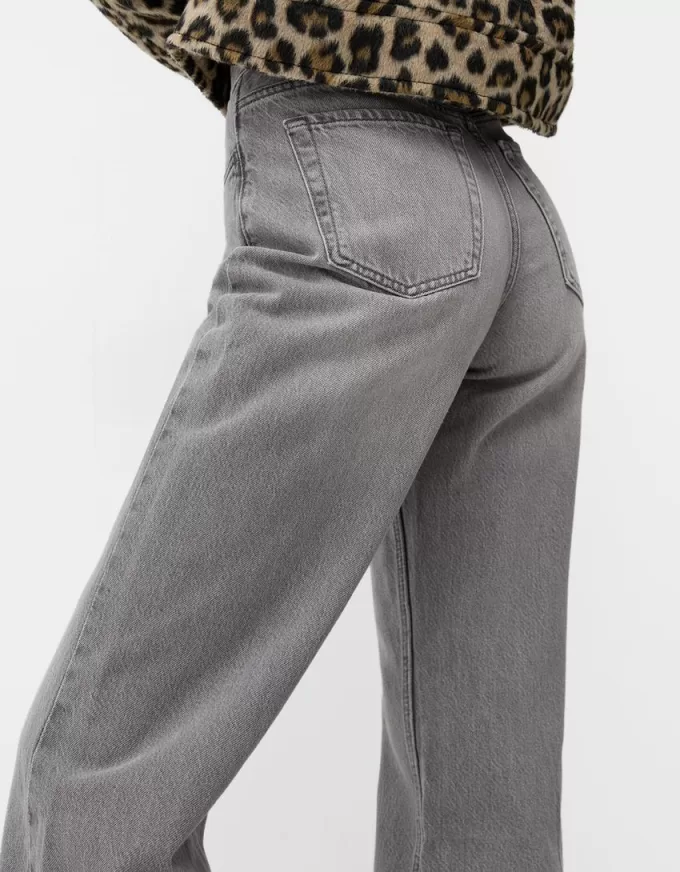 Vaqueros anchos de los 90 Dark grey