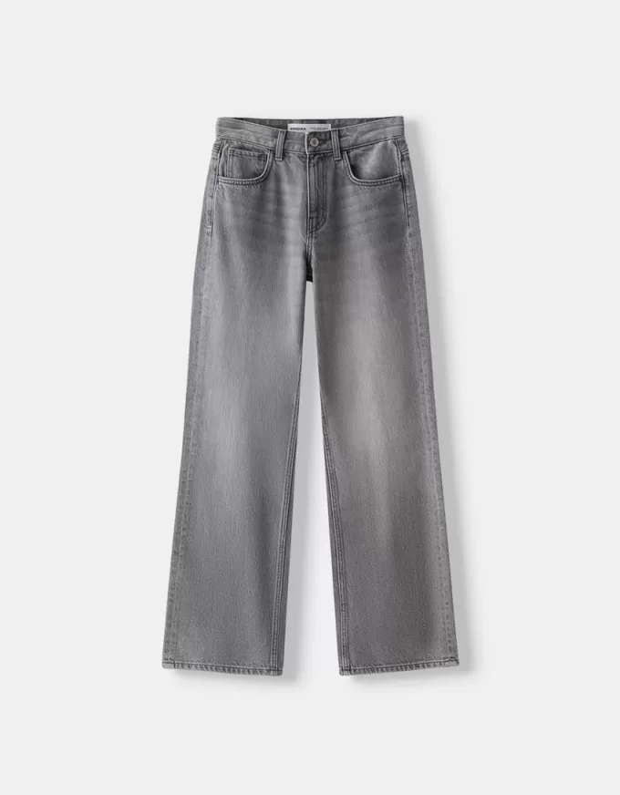 Vaqueros anchos de los 90 Dark grey