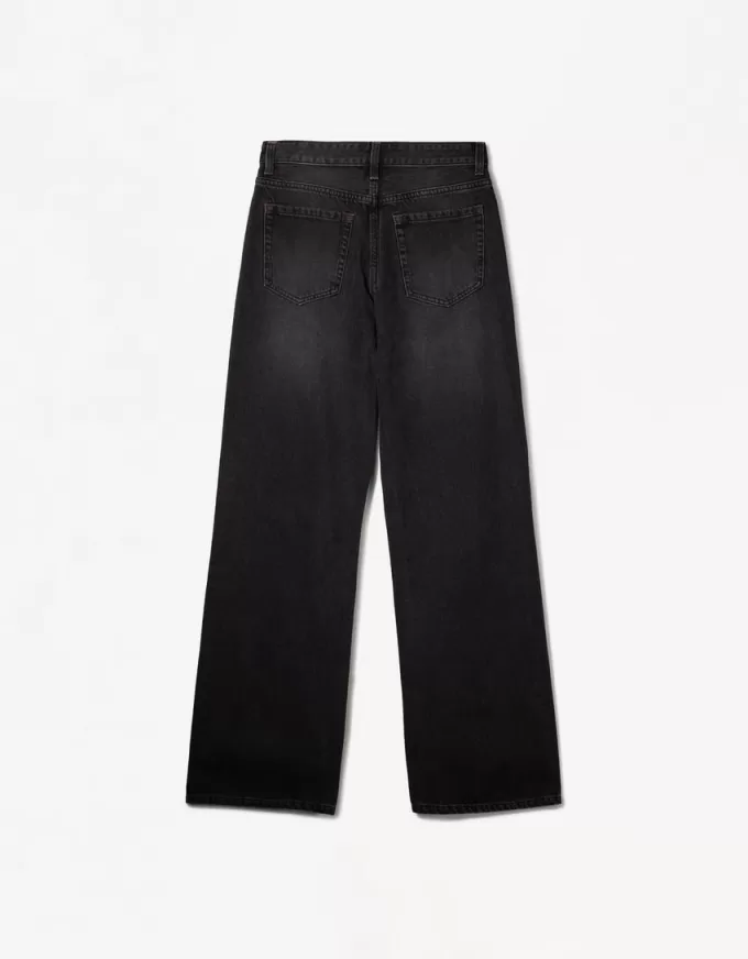Vaqueros anchos estilo años 90 con rotos Black