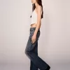 Vaqueros boot-cut de talle bajo Light blue Vaqueros boot-cut de talle bajo Light blue