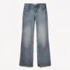 Vaqueros boot-cut de talle bajo Light blue Vaqueros boot-cut de talle bajo Light blue
