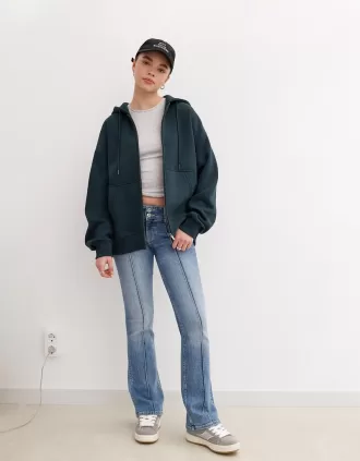 Vaqueros bootcut de talle bajo Blue