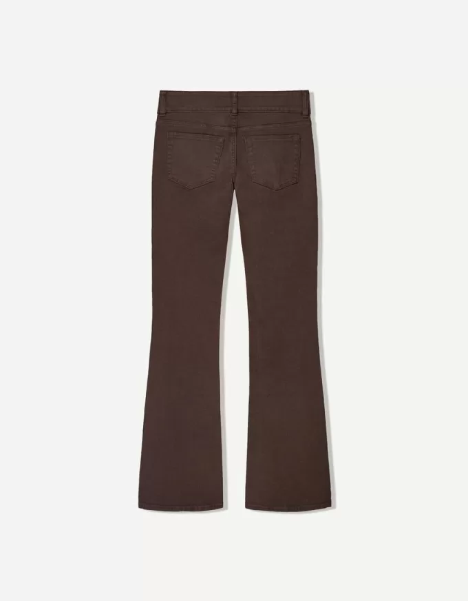 Vaqueros bootcut de talle bajo Brown Vaqueros bootcut de talle bajo Brown