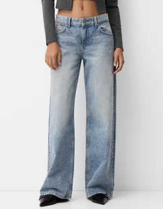 Vaqueros boyfriend Light blue