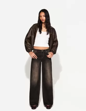 Vaqueros boyfriend Brown