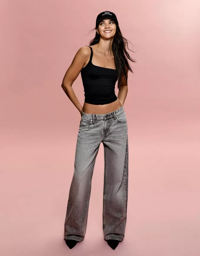 Vaqueros boyfriend Grey Vaqueros boyfriend Grey