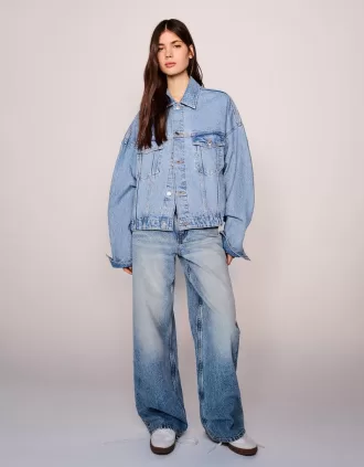 Vaqueros boyfriend Light blue