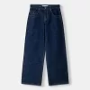 Vaqueros boyfriend bordados Light blue
