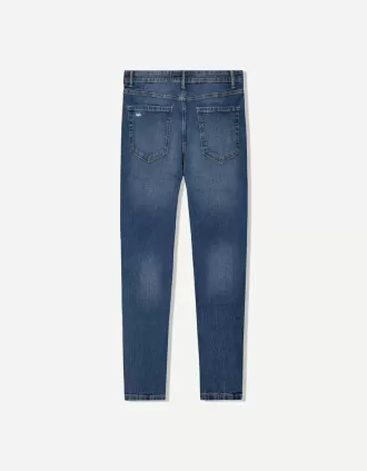 Vaqueros carrot fit rotos Blue