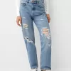 Vaqueros cortos Light blue