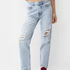 Vaqueros cortos Light blue