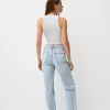 Vaqueros cortos Light blue