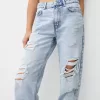 Vaqueros cortos Light blue