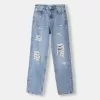 Vaqueros cortos Light blue