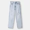 Vaqueros cortos Light blue