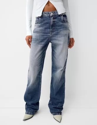 Vaqueros holgados y holgados Blue