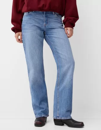 Vaqueros rectos Light blue
