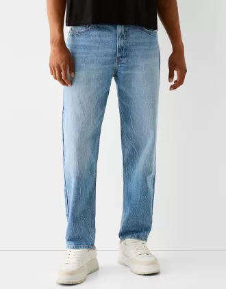Vaqueros rectos Light blue