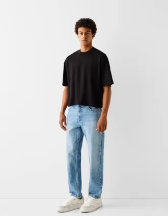 Vaqueros rectos Light blue