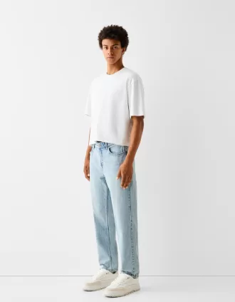 Vaqueros rectos Light blue