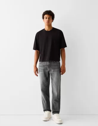 Vaqueros rectos Dark grey
