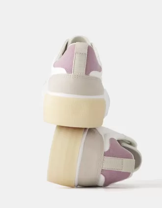 Zapatillas contraste WHITE