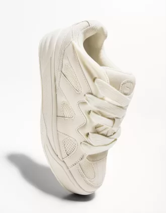 Zapatillas de skate de varias piezas. WHITE
