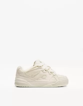 Zapatillas de skate de varias piezas. WHITE