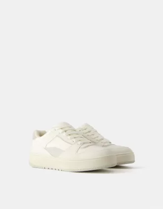 Zapatillas deportivas multipiezas para hombre. WHITE