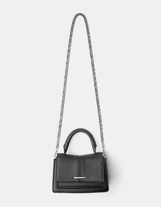 bolso bandolera saffiano Black