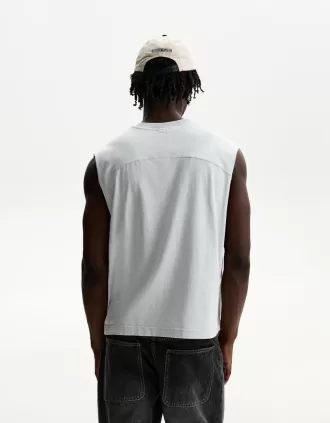 camiseta sin mangas Grey