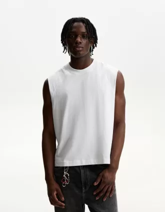 camiseta sin mangas Off white