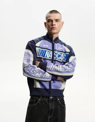 chaqueta con estampado Nascar Violet