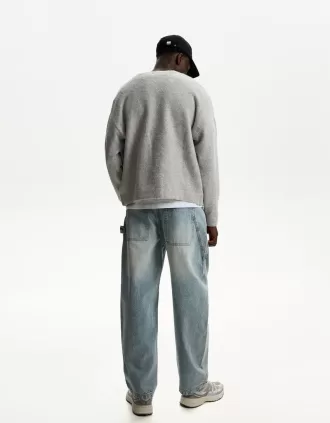 chaqueta tipo caja Grey