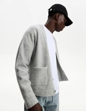 chaqueta tipo caja Grey