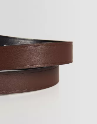 cinturón ancho Brown