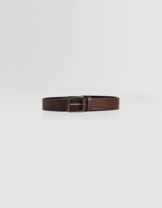 cinturón ancho Brown