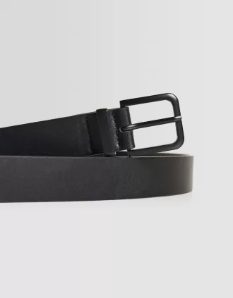 cinturón fino Black