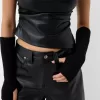 manoplas largas Black
