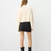minifalda con tachuelas Black