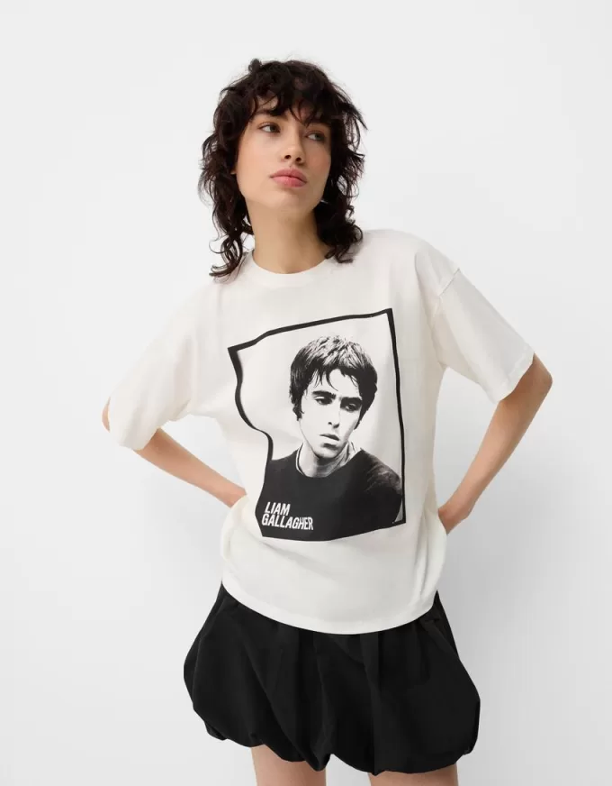 minifalda globo Black
