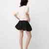 minifalda globo Black