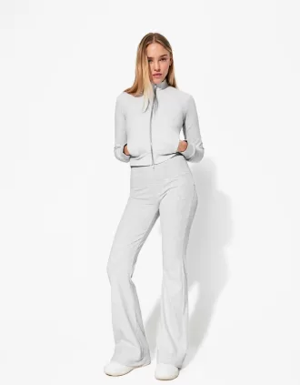 pantalones acampanados Grey