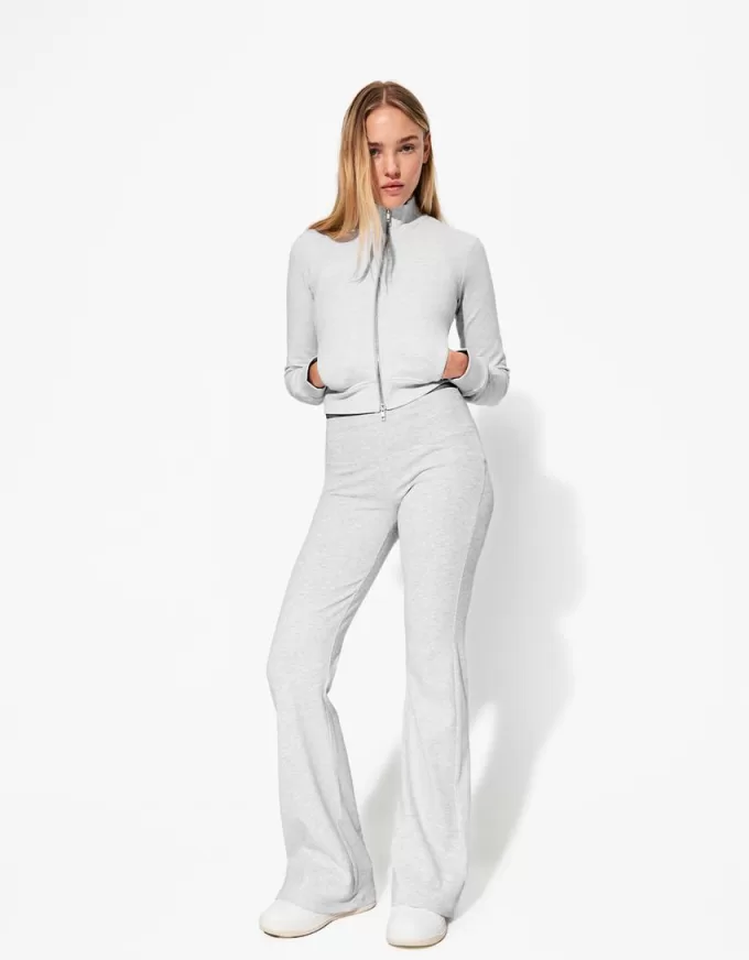 pantalones acampanados Grey
