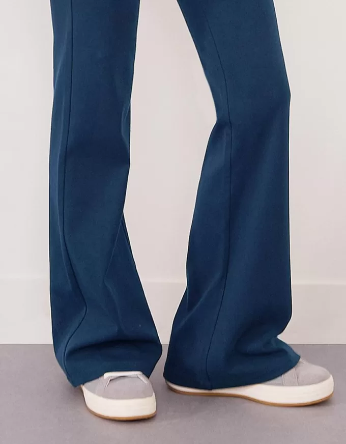 pantalones acampanados Navy