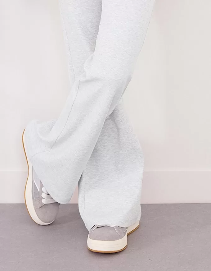 pantalones acampanados Grey