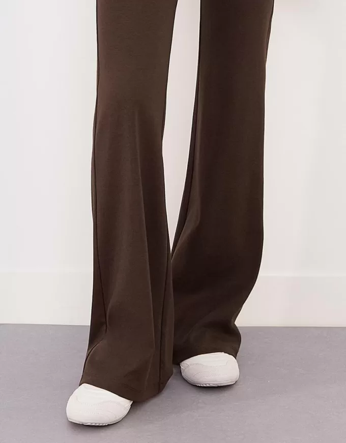 pantalones acampanados Brown