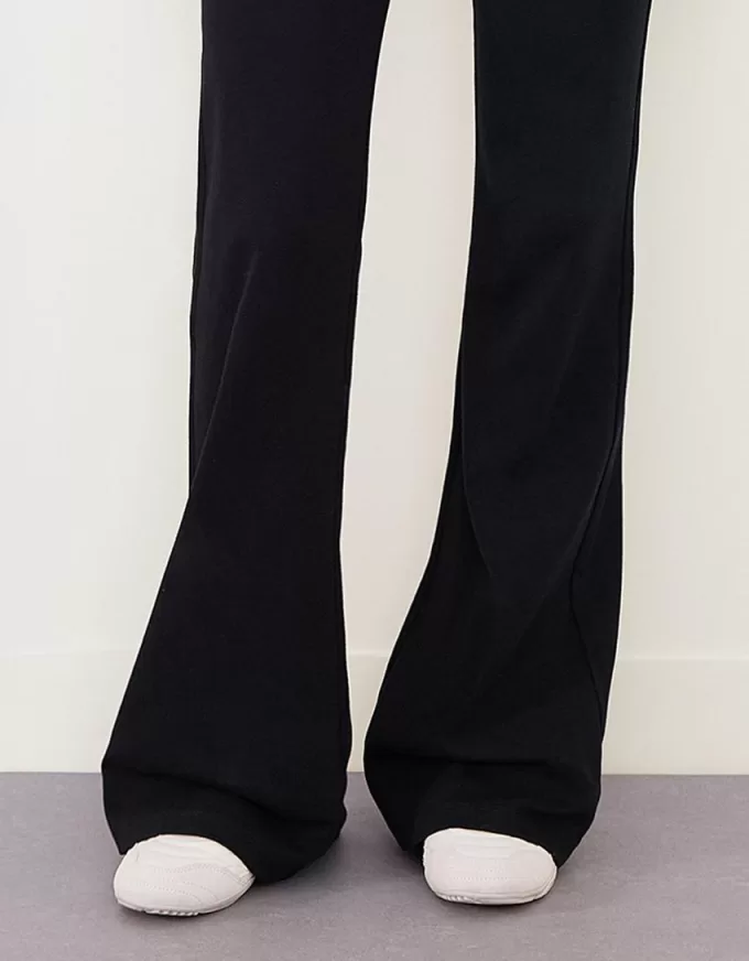 pantalones acampanados Black